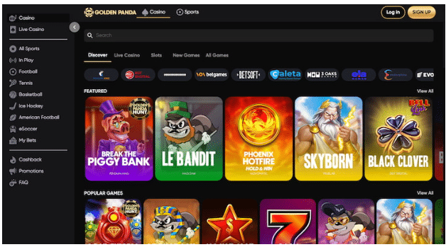 golden panda games